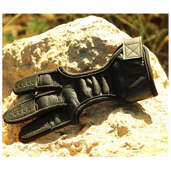 

стрельба из лука перчатки три пальцев правой рук защитные перчатки гвардии безопасности стрельба из лука стрельба перчатки snooker бильярдны, Blue;gray