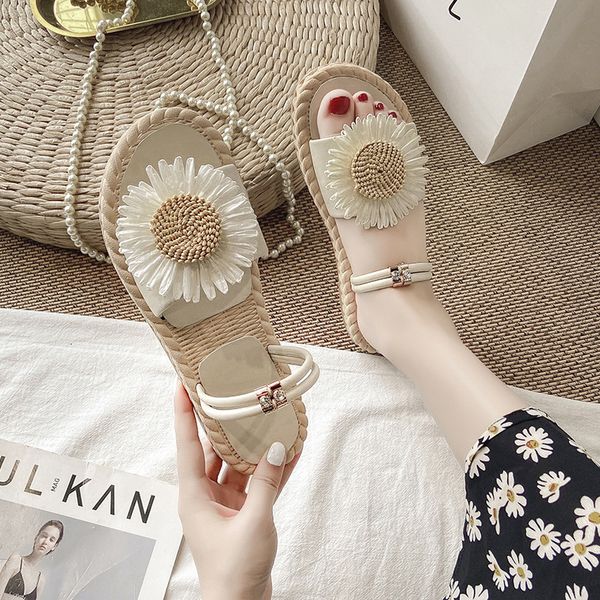 

low shoes slippers flat slides slipers women summer woman soft 2020 beach pu rome rubber basic shoes, Black