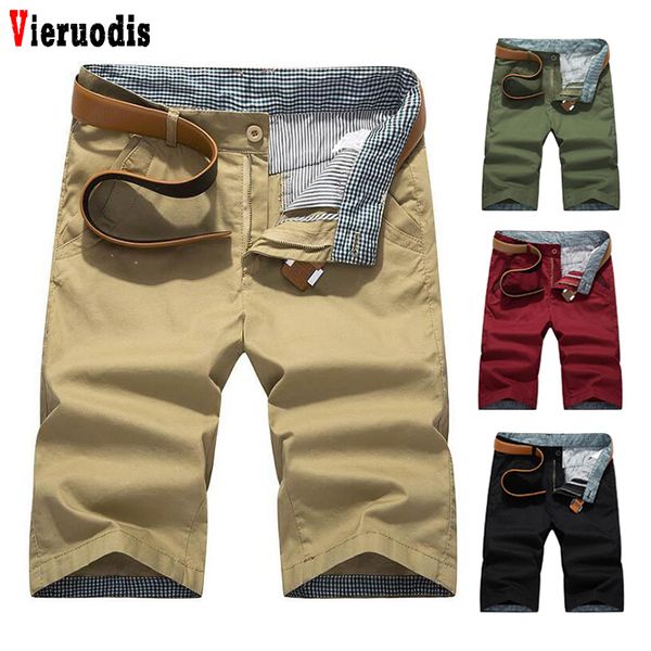 

brand men's shorts male shorts homme bermuda summer mens beach cotton casual masculina plus size 28-40 straight, White;black