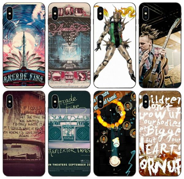 

tongtrade] the arcade fire case for iphone 8 7 6s 5s plus x xs 11 pro max samsung a90 a9s alpha g850 honor 8 8a 20s lg nexus 5 custom case