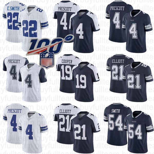 

4 dak prescott 21 ezekiel elliott 22 emmitt smith dalla jaylon smith mens cowboy cooper vander esch jason witten demarcus lawrence jerseys, Black;red
