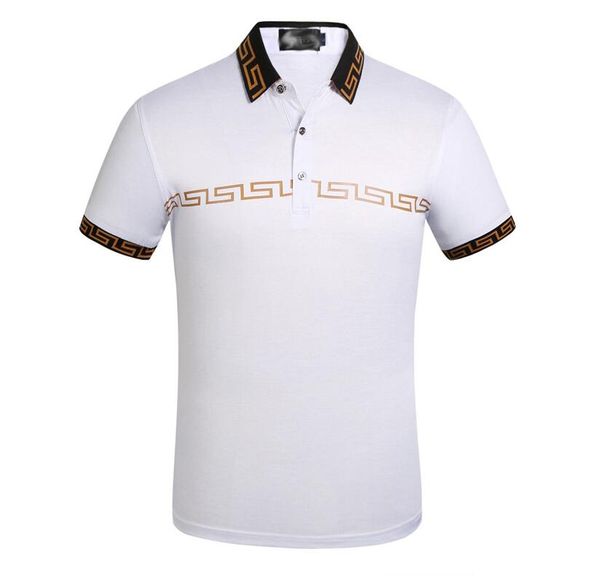 

86er ace clothing men fabric triped polo embroidery bee t hirt turn down collar ca ual men t hirt tee hirt