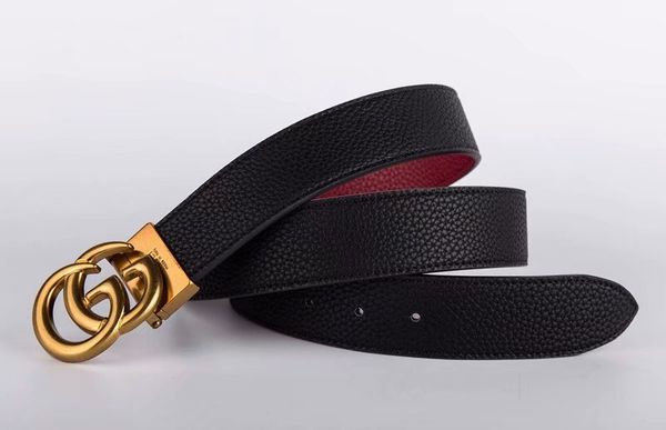 

luxury high-end belt buckle fashion designer casual jeans cowhide famous belt wholesale transport, Black;brown