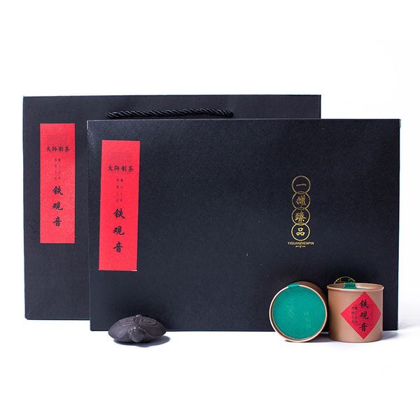 

4.9 small canned tea anxi tieguanyin fen-flavor oolong tea gift box 12-pack