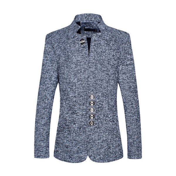 

mens business designer blazer стенд ошейник с длинным рукавом сплошной цвет homme tops casual mens одежда, White;black