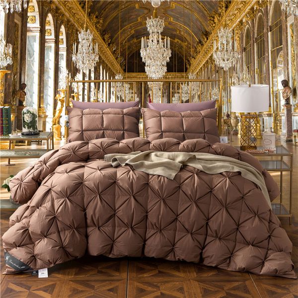 

3 pieces 100% down soft duvet throw blanket comforter bedding filler bread shape quilt for kids adults