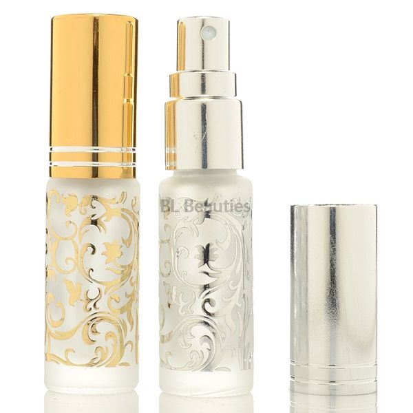 

100шт / много 4мл мини стеклянного perfume spray бутылки parfum женщины макияж опрыскиватель empty упаковка бутылка духи атомайзер