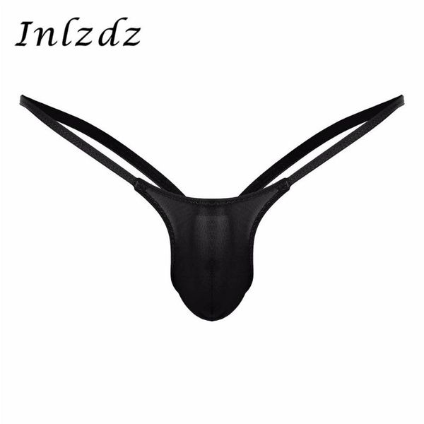 Intimo da uomo Intimo bikini Costume da sesso Vita bassa Sospensorio Aperto sul retro Bikini elasticizzato Perizoma Perizoma Intimo Gay Homme