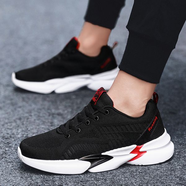 

light trainers breathable for zapatos mens men black breathable comfortable mens shoes men man hombre sneackers 2020
