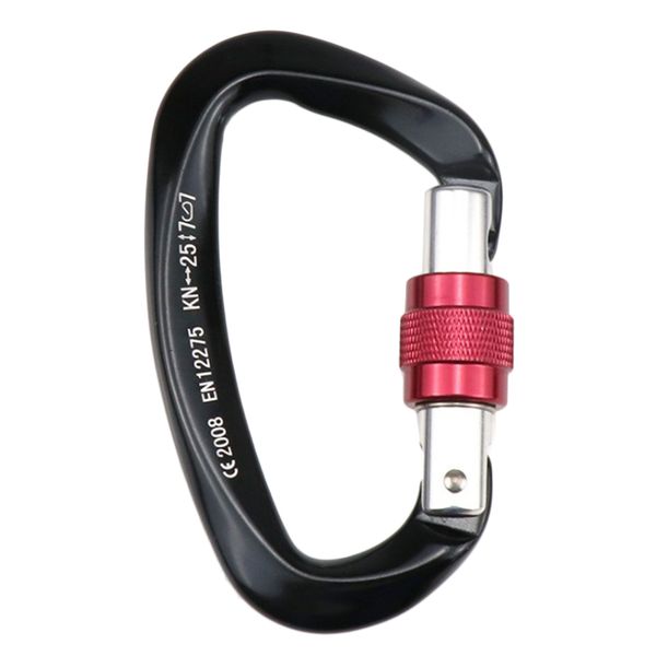 

25kn,swivel connector hanging hook carabiner for outdoor camping hammock