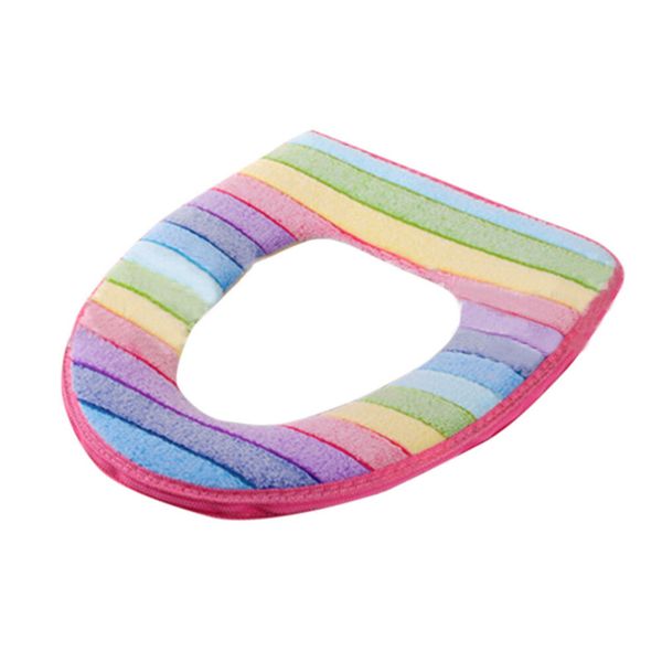 

new bathroom warmer toilet closestool washable soft seat lid cover mat pad