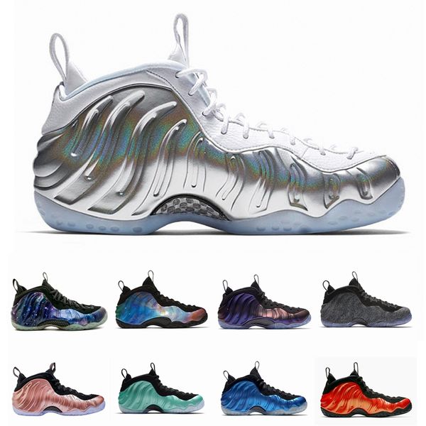 

foam one abalone habanero red floral penny hardaway men basketball shoes black metallic gold alternate galaxy fleece sports sneakers size 12