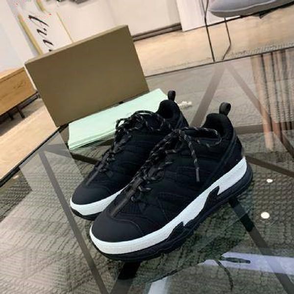 

2019 platform men shoes designer sandals shoes new black luxury commercial men shoes sneakers genuine real leather v dad