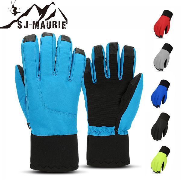 

2018 new stylish women ski gloves waterproof windproof snowboard gloves snowmobile touch screen winter riding skiing snow