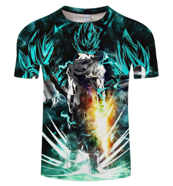 

2019 новый аниме dragon ball goku мода super saiyan vegeta футболка 3d печать футболки с коротким рукавом топы летняя рубашка мужчины женщин, White;black