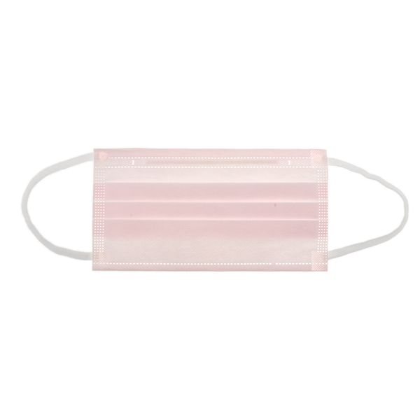 

30pcs disposable protective anti dust mask breathable air fog pink
