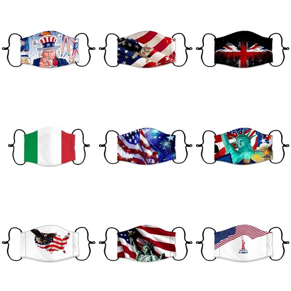 

designer face mask 3 layer ear-loop dust mouth er 3-ply non-woven dust mask soft breathable outdoor part #130