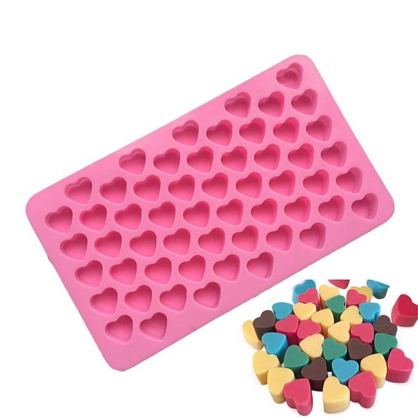 Stampi per cioccolato in silicone a forma di cuore stampo per dolci in silicone vaschetta per ghiaccio in silicone stampi per gelatina stampi per torte T2I5768