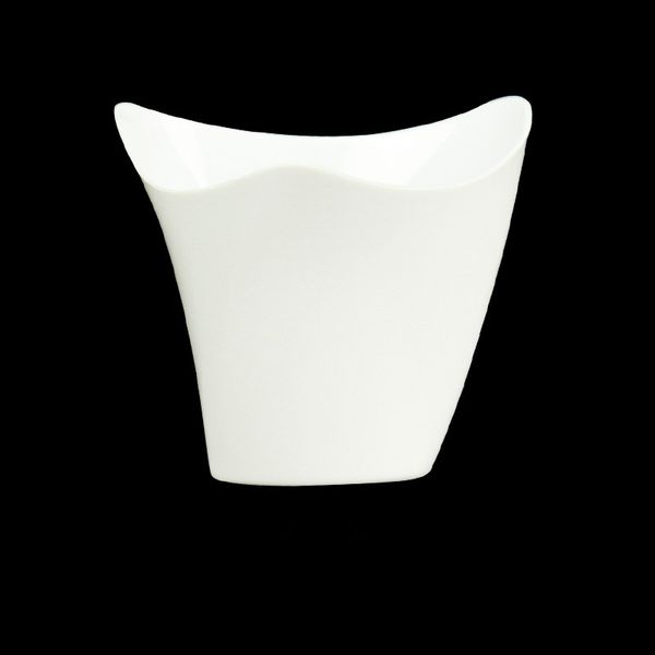 

50pcs white/transparent/black 100ml disposable ice cream cup creative party birthday favor dessert cake decor plastic cups