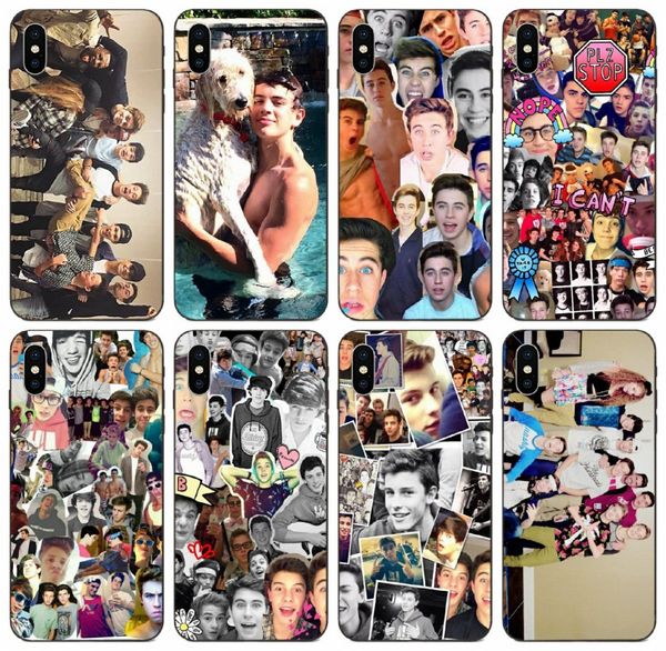 

tongtrade] shawn mendes magcon family cool case для iphone 11 pro max x xs 8s 8 7s 7 6 plus galaxy a5 honor 10 20 lite htc u11 custom case