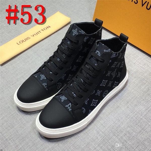 

19ss men shoes new mens casual shoe high sneakers men vulcanized shoes sip-on men sneakers tenis masculino adulto masculinas cqcq1, Black