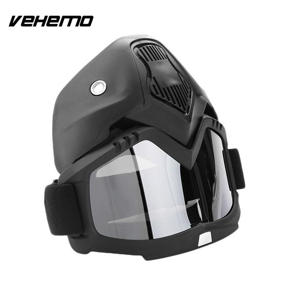 

detachable modular motorcycle motorbike helmet mouth filter shield face mask