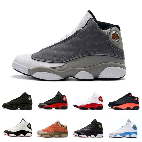 

xiii 13s atmosphere grey cap and gown 13 men basketball shoes phantom black infrared terracotta blush sports sneakers