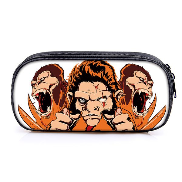 

orangutan print cosmetic bag korean style women makeup bag pouch toiletry waterproof makeup organizer case necessaire t8541