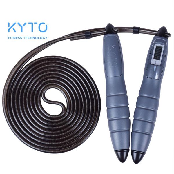 

digital jump rope for crossfit skipping fitness stainless rope adjustable length workout equipment