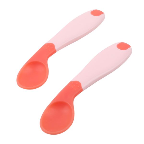 

silicone baby feeding spoon newborn baby spoons soft safety utensils patchwork baby children tableware utensils