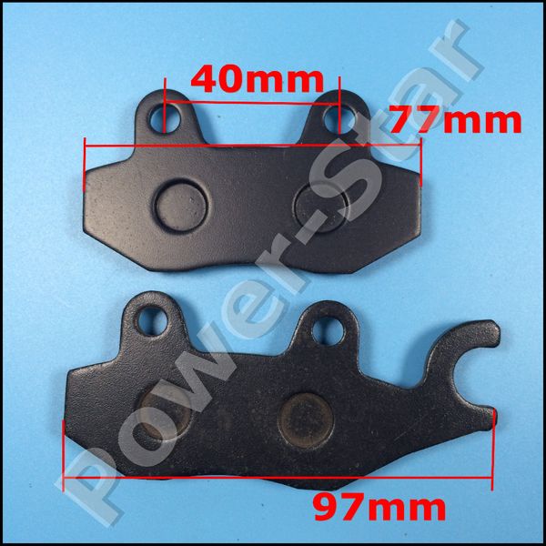 

right side brake disk pads shoes for 50cc 70cc 90cc 110cc 125cc atv quad pit dirt bikes motorcycle motocross moped buggy scooter