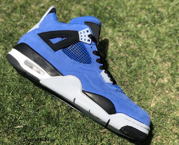 

est sale 4 deep royal blue black wolf grey varsity red designer mens basketball shoes discount iv fashion sneakers with box