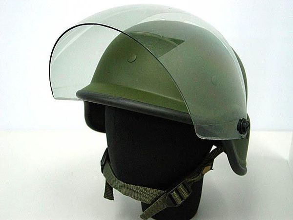 

2 colors airsoft tactical army swat m88 helmet usmc shooting classic protective pasgt helmet black/od with clear visor