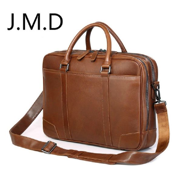 

men's brown lapbag handbag genuine leather handbag women's bag 7348b