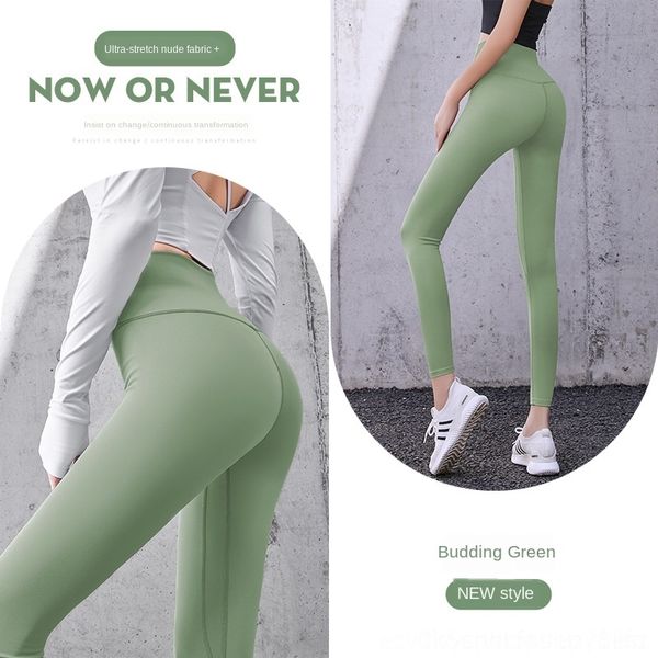 

8umfe yoga waist solid color tights high pants sports gym clothing leggings elastic fitness lady overall full women workout, White;red