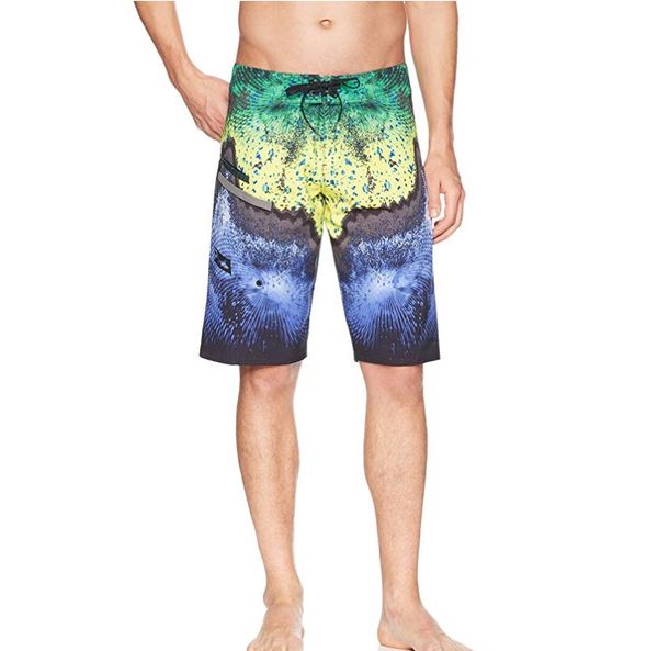 

2019 pel*gic teenager fishing shorts fast dry surf shorts quick dry upf50 outdoor hiking sports boardshort usa size 22-26, Black;green