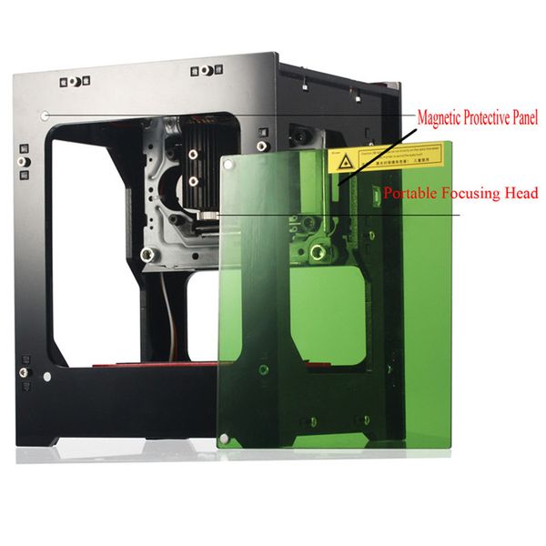 

micro deskusb1000mw mini cnc laser engraving machine diy cutting plotter cutting machine woodworking