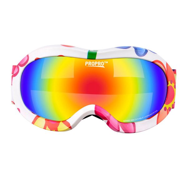 

propro children's ski glasses double-deck pc anti- glasses snowboarding goggles uv400 teenagers outdoor sports goggles