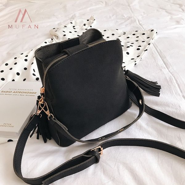 

tassel shoulder bag vintage crossbody bag women bucket bag handbag