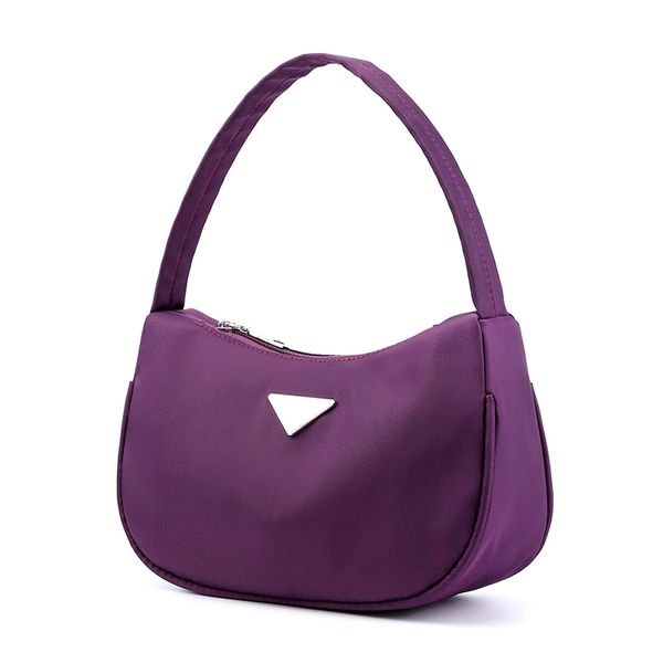 

purple tote bag handtas vrouwen pink bag for women waterproof nylon bolsa woman fashion casual handbag new sac femme