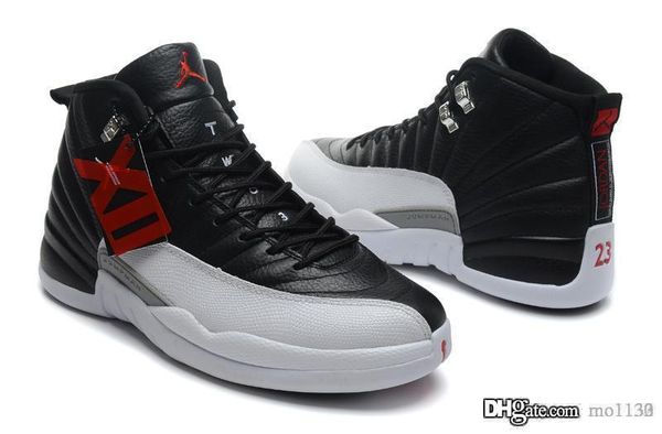 

air 12 men basketball shoes black toe retro dmp thunder desert sand athletic outdoor sport sneaker new arrival
