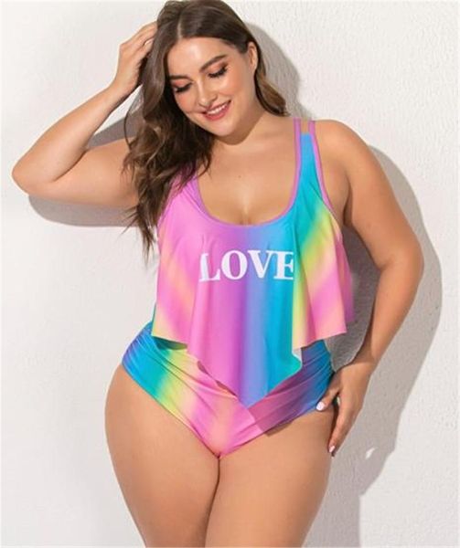 

2pcs swimwear patchwork color skinny sleeveless ladies bathing suits plus size designer womens sets love printed womens, White;black