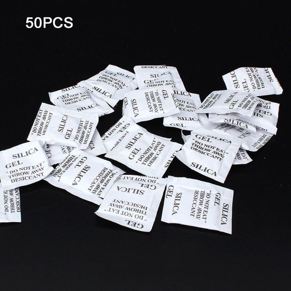 

50/100pcs non-toxic silica gel desiccant damp moisture absorber dehumidifier for room kitchen clothes food storage sale