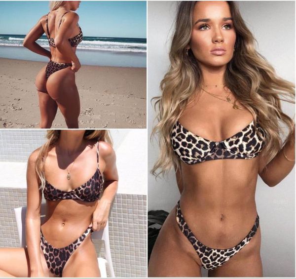 

женский раздельный купальник с принтом в европе и америке