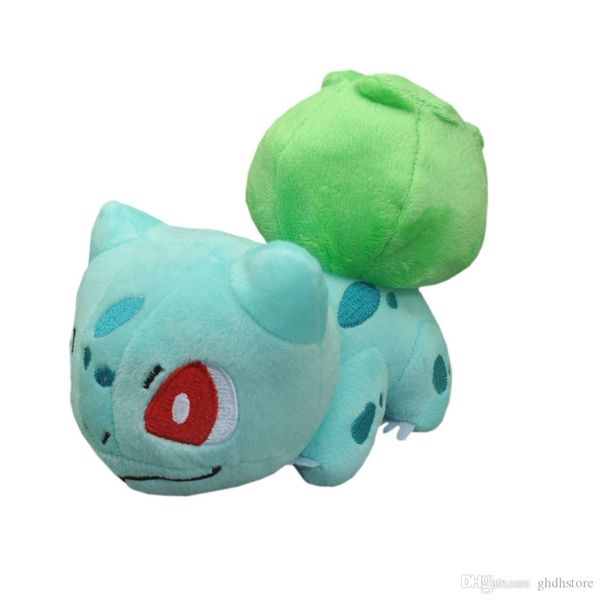 

new 6" 15cm bulbasaur plush doll anime collectible dolls stuffed gifts soft toys