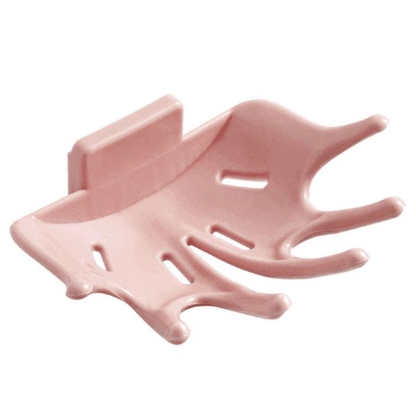 

2Pcs Strong Paste Soap Storage Plate Tray Bathroom Wall Mounted Plastic Soap Drain Rack Holder Bathroom Accessories