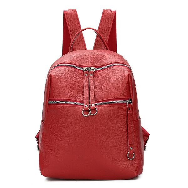 

ladies women backpack rucksack faux leather shoulder bag satchel school bags zoe
