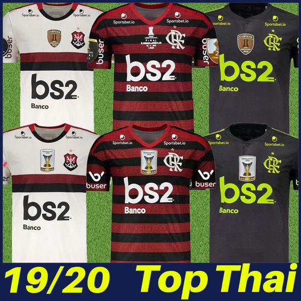

2019 flamengo soccer jersey libertadores finals gabriel b. shirts de arrascaeta jersey b.henrique uniform camisa flamengo serie a campeao, Black;yellow
