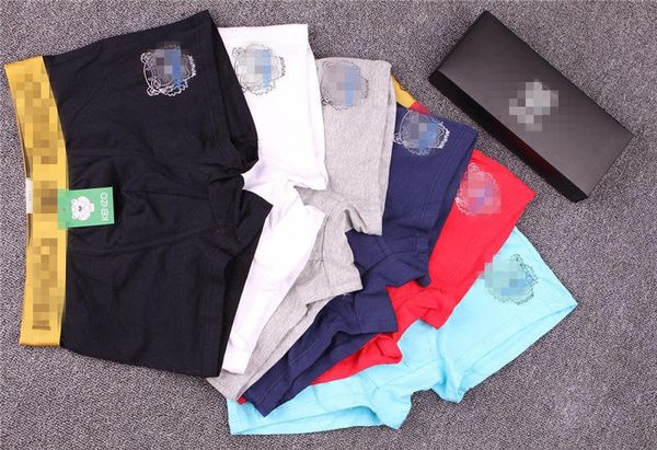 

Мода мужская Sexy Boxer дизайнер Роскошные мужские Трусы Повседневный Homme белье Tiger Head Luxury Boxer Марка Pants БЕЗ КОРОБКИ