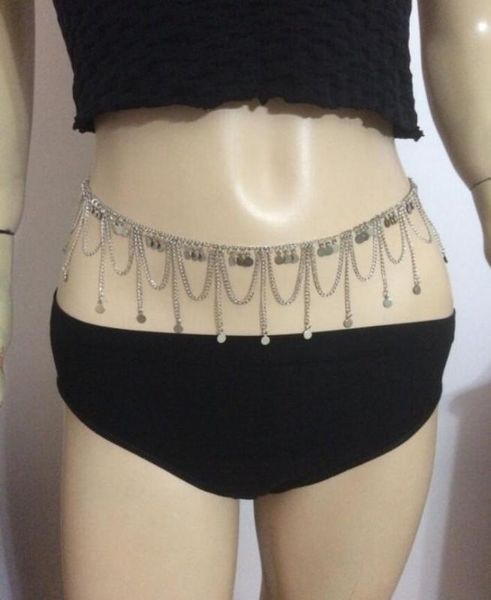 

сексуальная талия цепи fine boho кисточкой chain silver body ketting ювелирные изделия для женщин ювелирные изделия тела женщин аксессуары, Slivery;golden